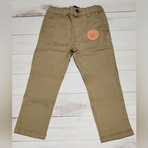 The Children's Place Toddler Boys Stretch Skinny Chino Pants 4T -New Without Tag